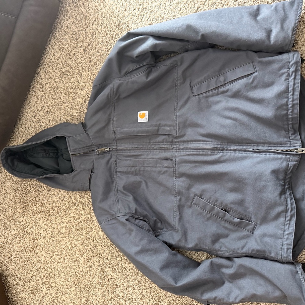 Carhartt Charcoal Hooded Jacket